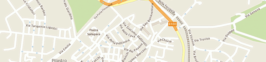 Mappa della impresa la tartaruga sas di sozio vita e c a VITERBO