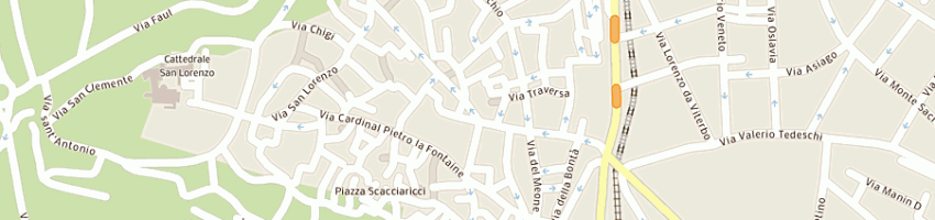 Mappa della impresa neri franco a VITERBO