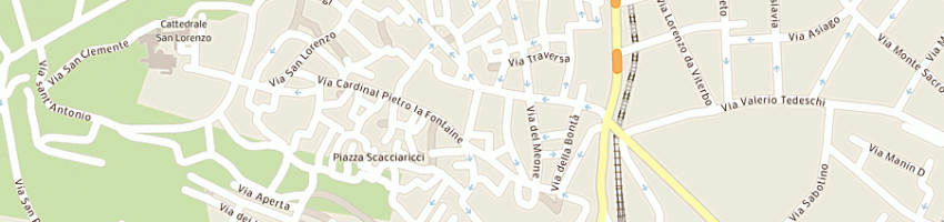 Mappa della impresa parrucchiere antonietta e sabrina a VITERBO