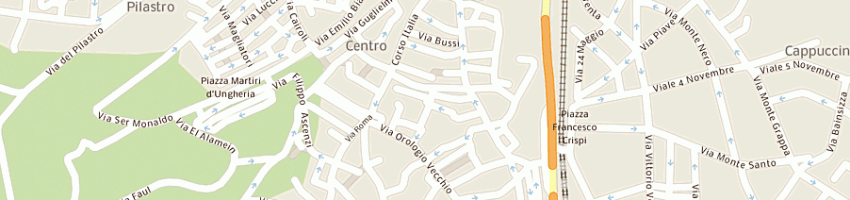Mappa della impresa gioele jeans di berni mike snc a VITERBO