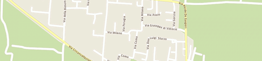 Mappa della impresa libralato diego a SALZANO