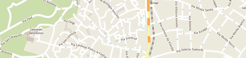 Mappa della impresa zarletti ilio e c (sas) a VITERBO