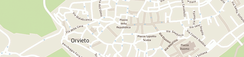 Mappa della impresa cassa di risparmio di orvieto spa a ORVIETO