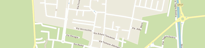 Mappa della impresa buosi snc di buosi andrea e c a MIRANO