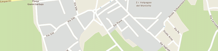 Mappa della impresa autofficina elettrauto carrer dei flli carrer sas a VOLPAGO DEL MONTELLO