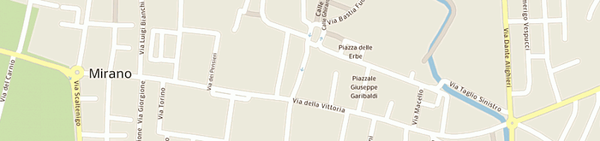 Mappa della impresa testini duccio e zanchetton cesare sas a MIRANO
