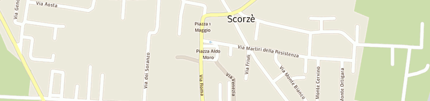 Mappa della impresa comune di scorze' a SCORZE 