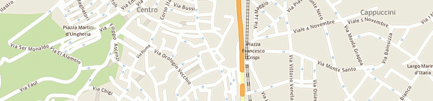 Mappa della impresa celestini moda srl a VITERBO
