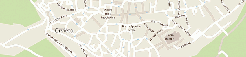 Mappa della impresa universita' per la terza eta' a ORVIETO