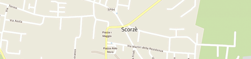 Mappa della impresa studio checchin software line sas di checchin giancarlo e c a SCORZE 