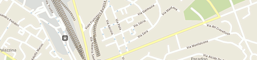 Mappa della impresa calze e cose di marziantonio giuliana e amici simonetta snc a VITERBO