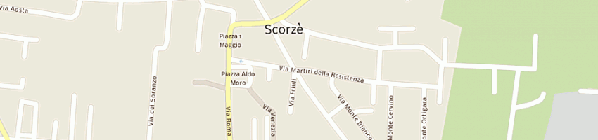 Mappa della impresa scuola primaria marconi a SCORZE 