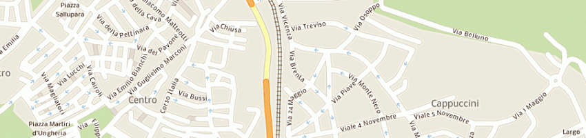 Mappa della impresa fensore amalia a VITERBO