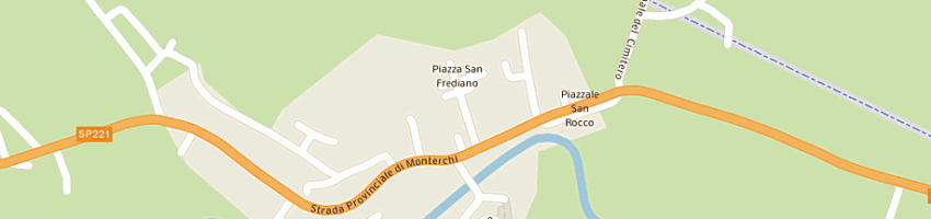 Mappa della impresa polverini filelfo a MONTERCHI