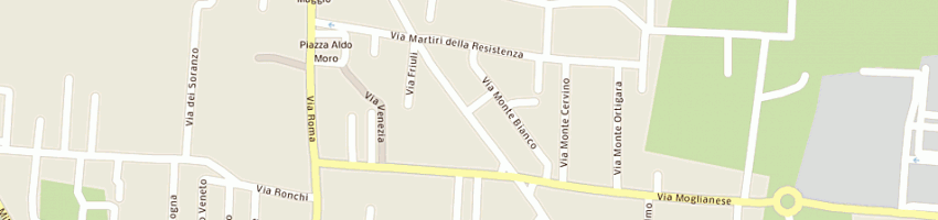 Mappa della impresa area edile srl a VENEZIA