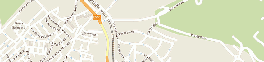 Mappa della impresa studio borghetto calabro' a VITERBO