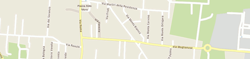 Mappa della impresa sk di catia ervas a SCORZE 