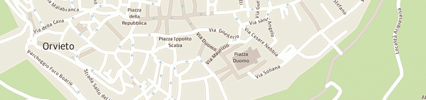 Mappa della impresa la melagrana di bernucci franco a ORVIETO