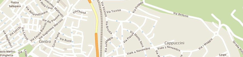 Mappa della impresa cleti marco a VITERBO