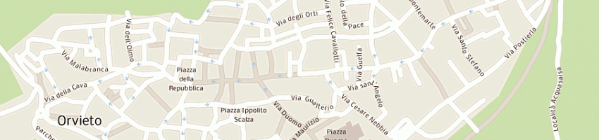 Mappa della impresa la bottega del tortellino di marziantonio orella a ORVIETO
