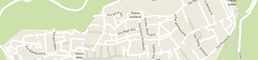 Mappa della impresa cambi roberta a ORVIETO