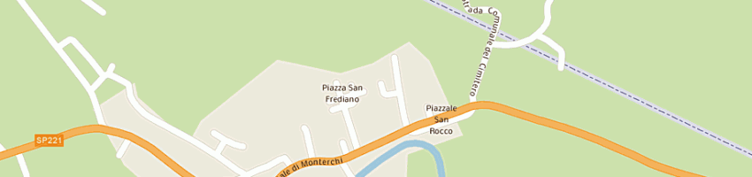 Mappa della impresa CALZATURE PELLETTERIE CONFEZIONI RONDINI SNC DI RONDINI ROBERTO e C