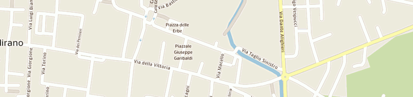 Mappa della impresa atc 3 area centrale a MIRANO