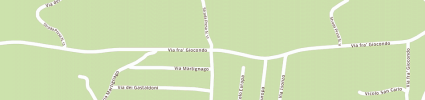 Mappa della impresa de faveri bruno a VOLPAGO DEL MONTELLO