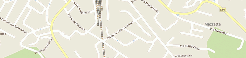 Mappa della impresa aemme grafica di grazini aldo e c snc a VITERBO