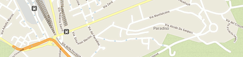 Mappa della impresa centro di caroli fabio e c (sas) a VITERBO