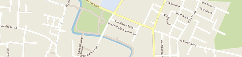 Mappa della impresa pellizzaro rino a MIRANO