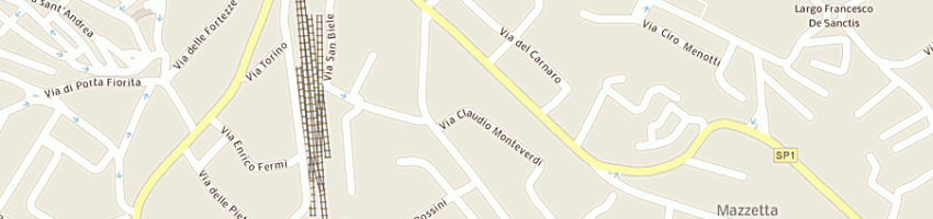 Mappa della impresa lucci roberto a VITERBO