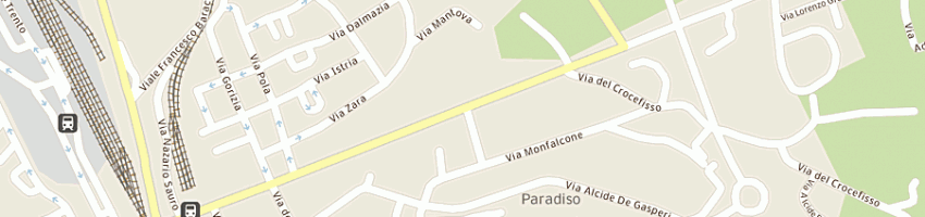 Mappa della impresa centro antincendio viterbese commerciale srl a VITERBO