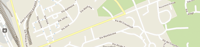 Mappa della impresa bar saggini snc di saggini andrea e c a VITERBO