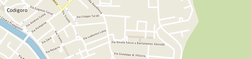 Mappa della impresa menegatti marco a CODIGORO