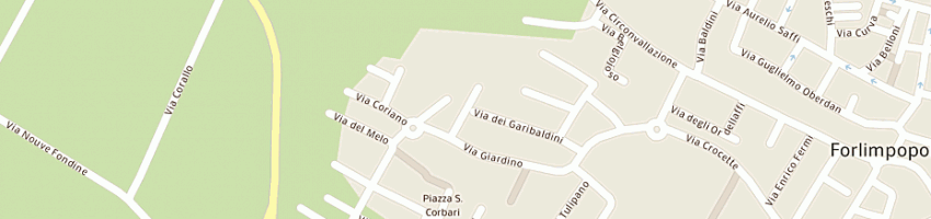 Mappa della impresa nuova madital di sbaraglia e c sas a FORLIMPOPOLI