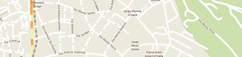 Mappa della impresa bernabei italo a VITERBO