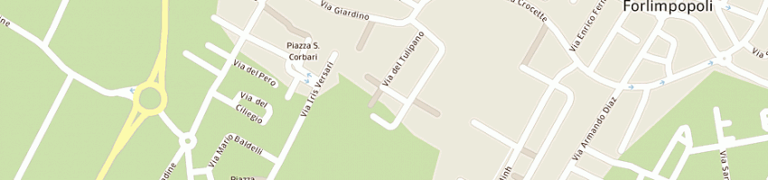 Mappa della impresa palazzetto dello sport a FORLIMPOPOLI