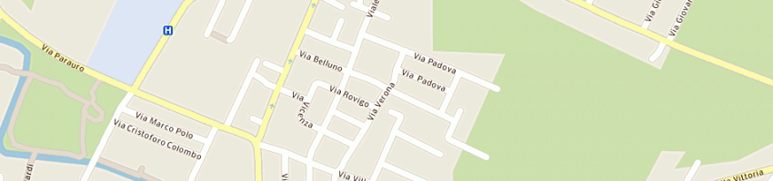 Mappa della impresa imac a MIRANO