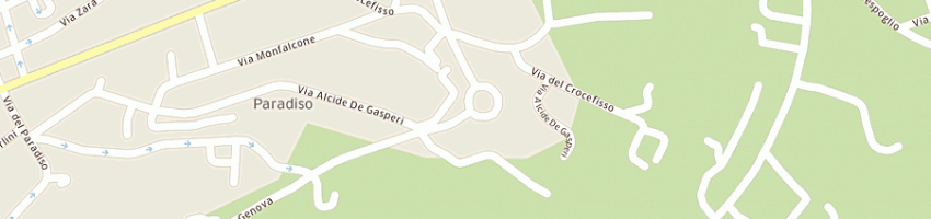 Mappa della impresa liquido surf shop a VITERBO