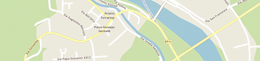 Mappa della impresa mantovani elio a MESOLA