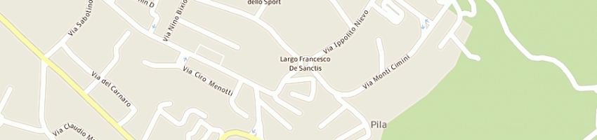 Mappa della impresa rompietti paola a VITERBO