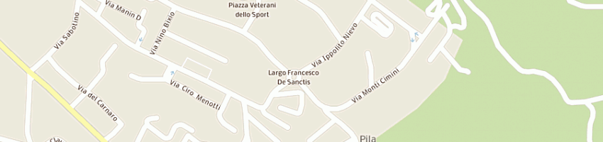 Mappa della impresa lucchetti giovanni a VITERBO