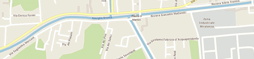 Mappa della impresa naletto costruzioni sas a MIRA