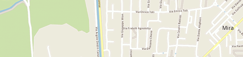 Mappa della impresa medialine group srl a MIRA