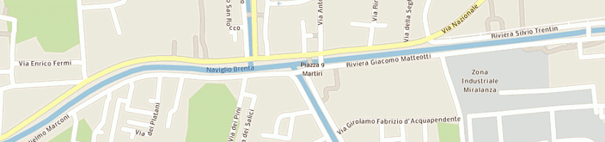 Mappa della impresa mobili bordin snc di simionato angelo e giuseppina a MIRA