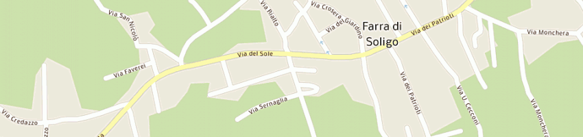 Mappa della impresa studio farra srl a FARRA DI SOLIGO