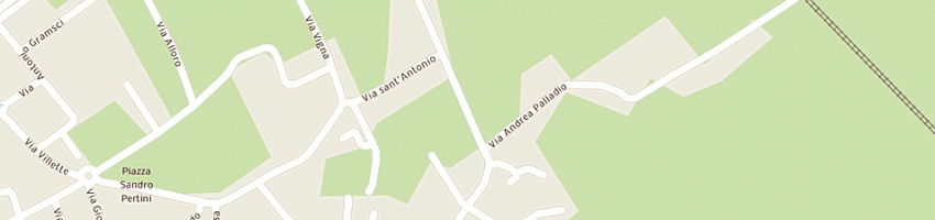 Mappa della impresa parrucchiera unisex laura hair e centro estetico di martignago laura a TREVIGNANO