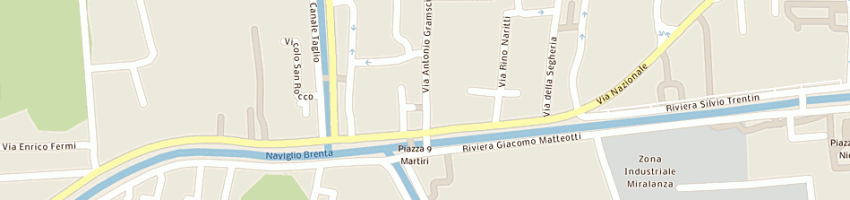Mappa della impresa lab-co spa a MIRA