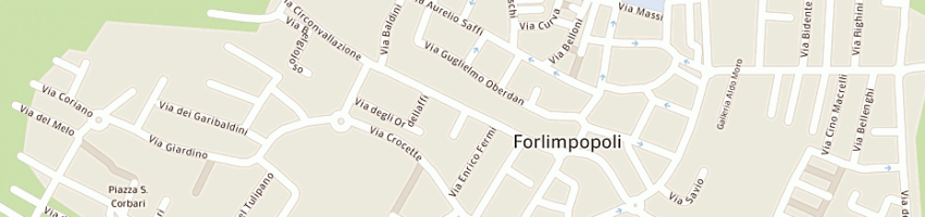 Mappa della impresa matteini mauro e c snc a FORLIMPOPOLI